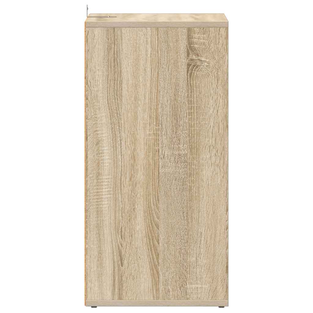 Schuhschrank Sonoma-Eiche 31,5x35x70 cm Holzwerkstoff